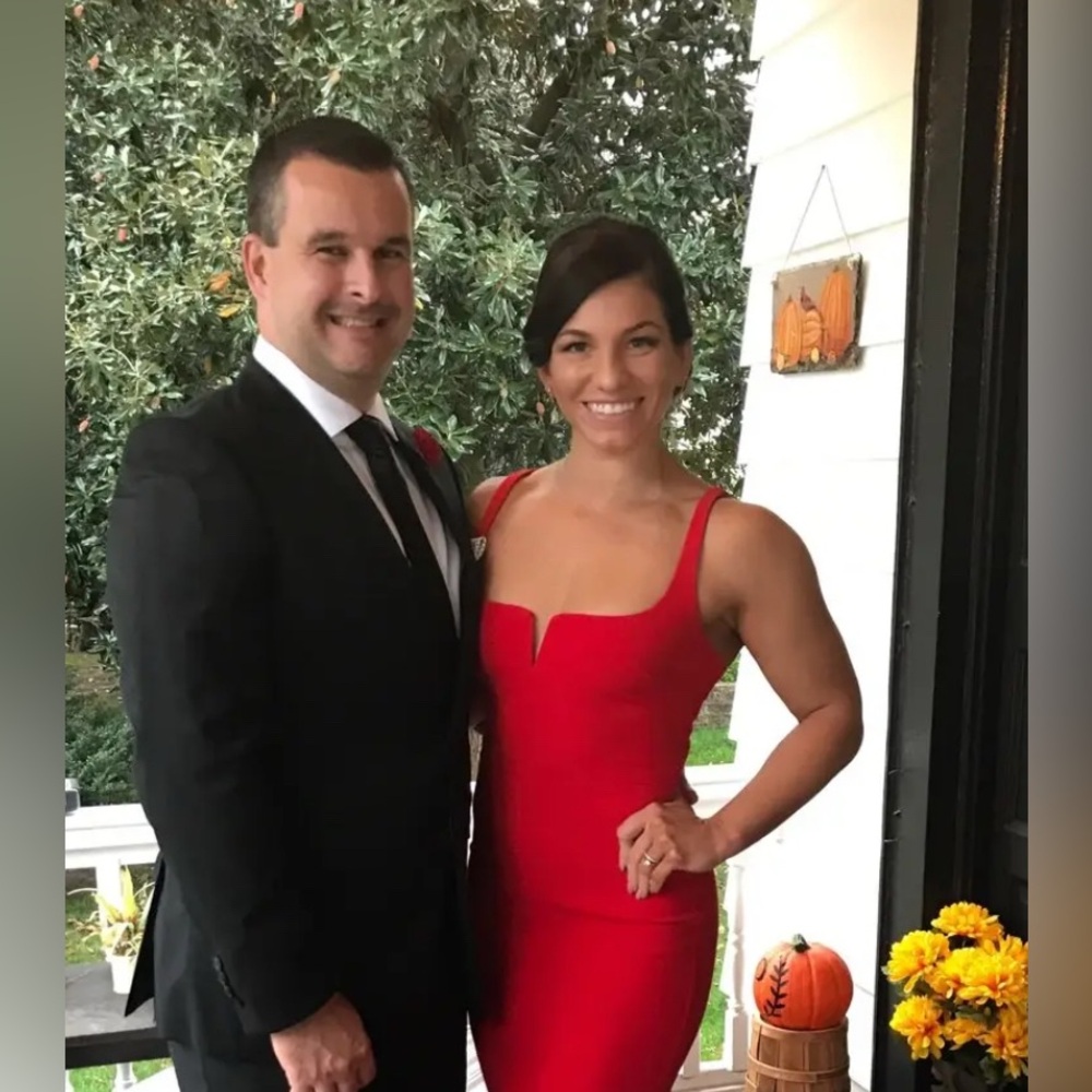 LIKELY red Constance mini dress